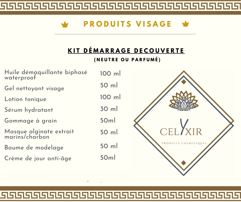 Kit de démarrage découverte (visage)