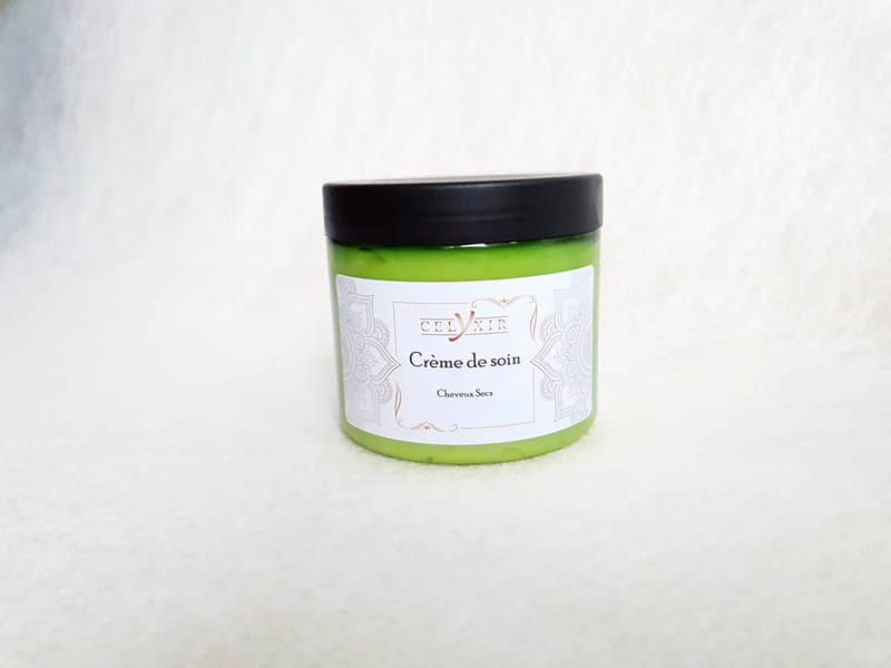 Crème de soin cheveux sec - Celyxir