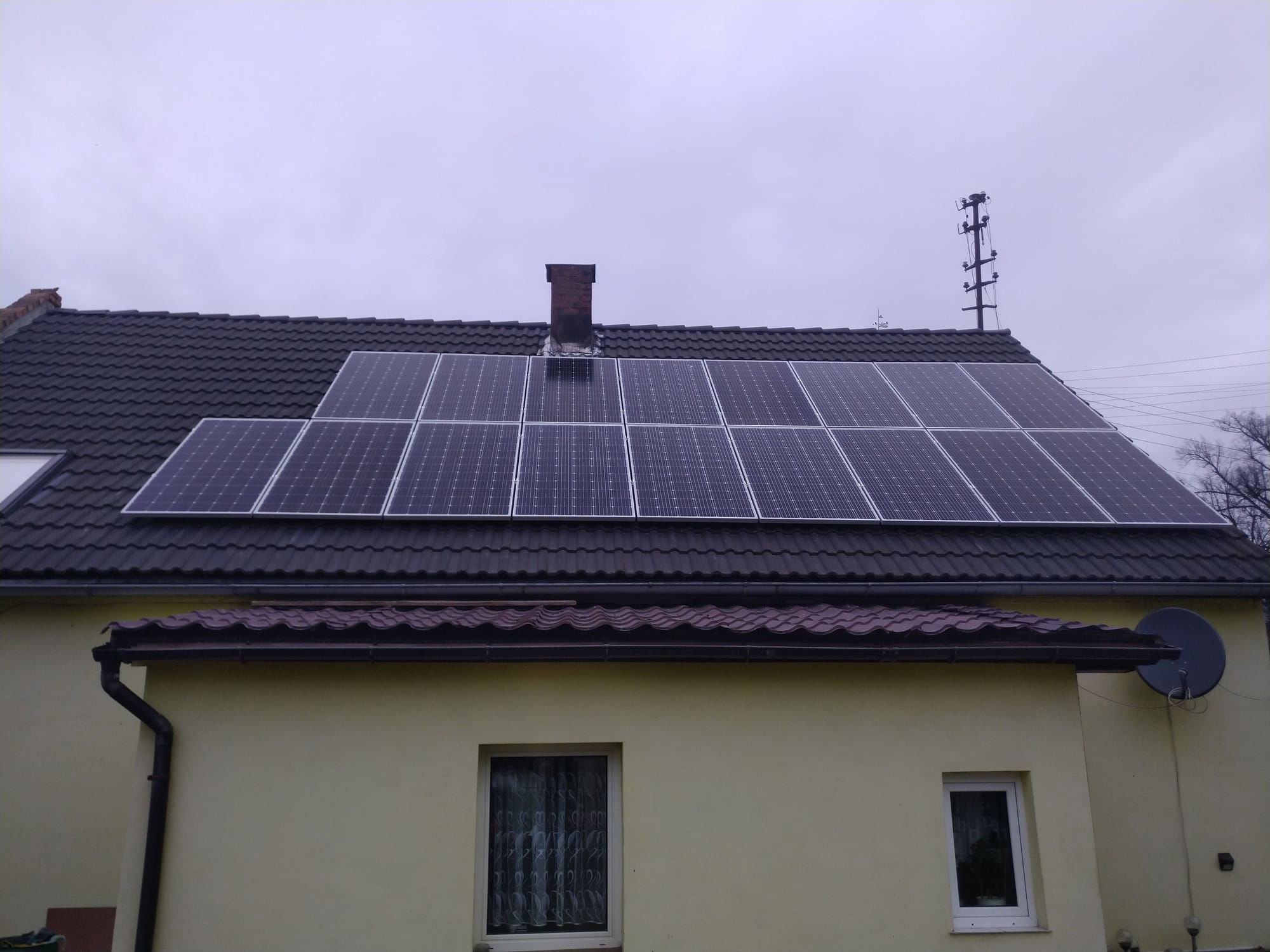 Instalacja 6,5kWp