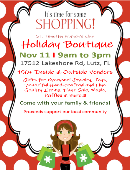 St. Timothy Holiday Boutique