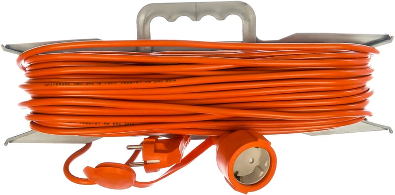 Удлинитель - шнур на рамке UNIVersal УШ-10 IP-54, 1*30 м. - Kedr43