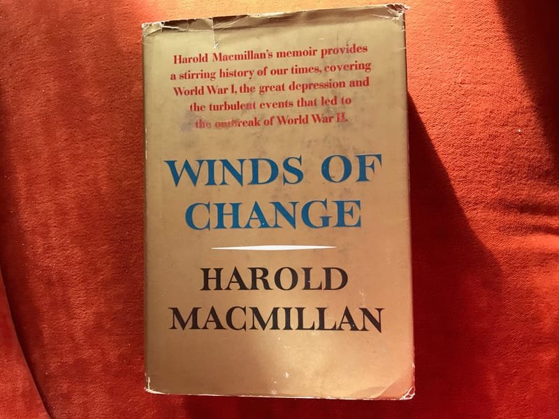 Winds of Change, Harold MacMillan - Elaines Bookstore