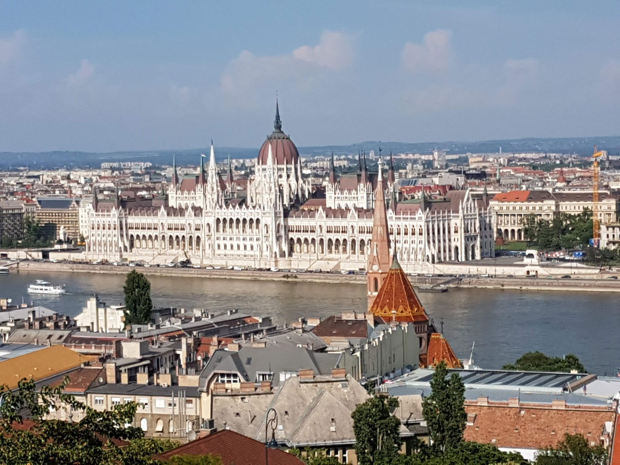 Parlamentsgebäude in Budapest