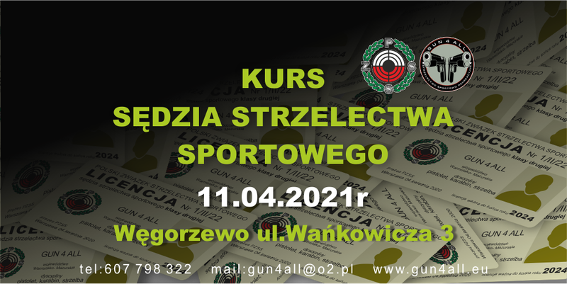 Kurs Sędzia Strzelectwa Sportowego