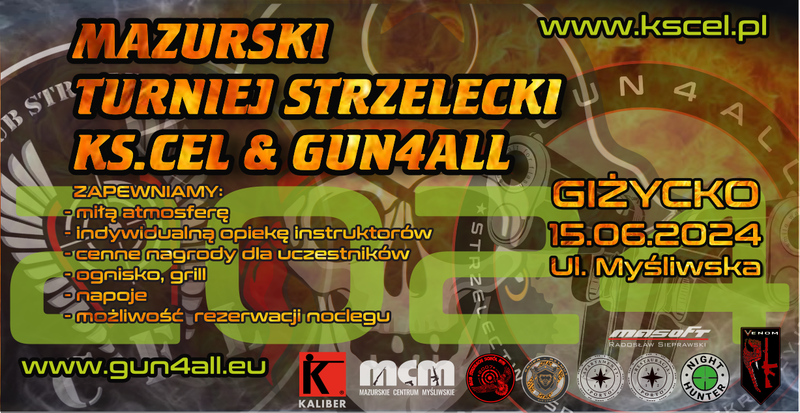 Mazurski Turniej Strzelecki KS CEL & Gun4All