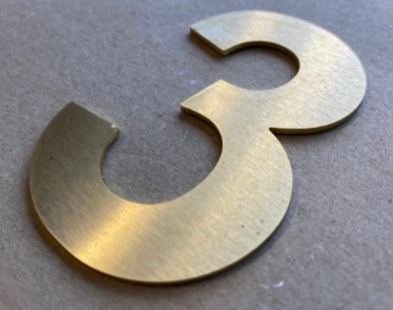 LASER CUTTING & LETTERS, NUMERALS, SHAPES & LOGOS
