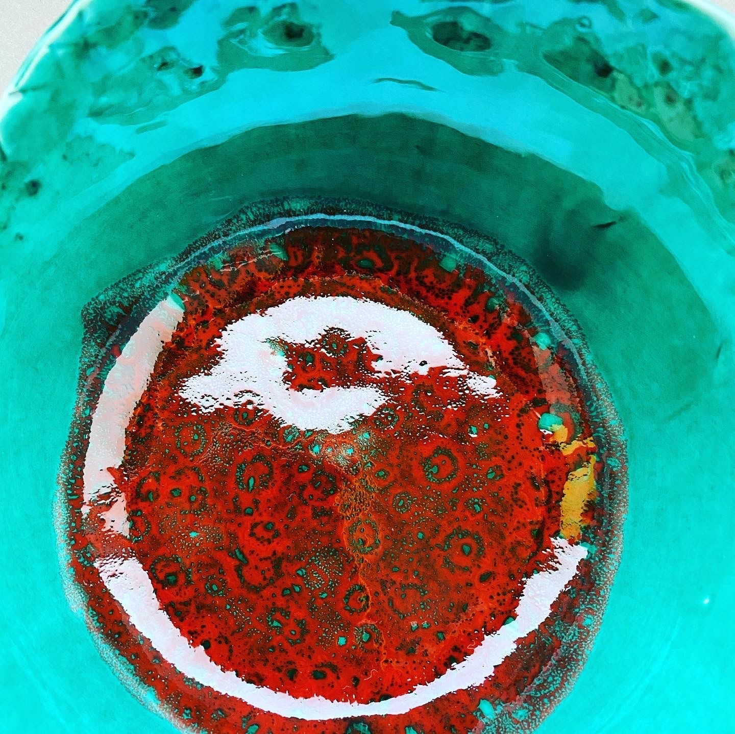Ciotole verde rosso