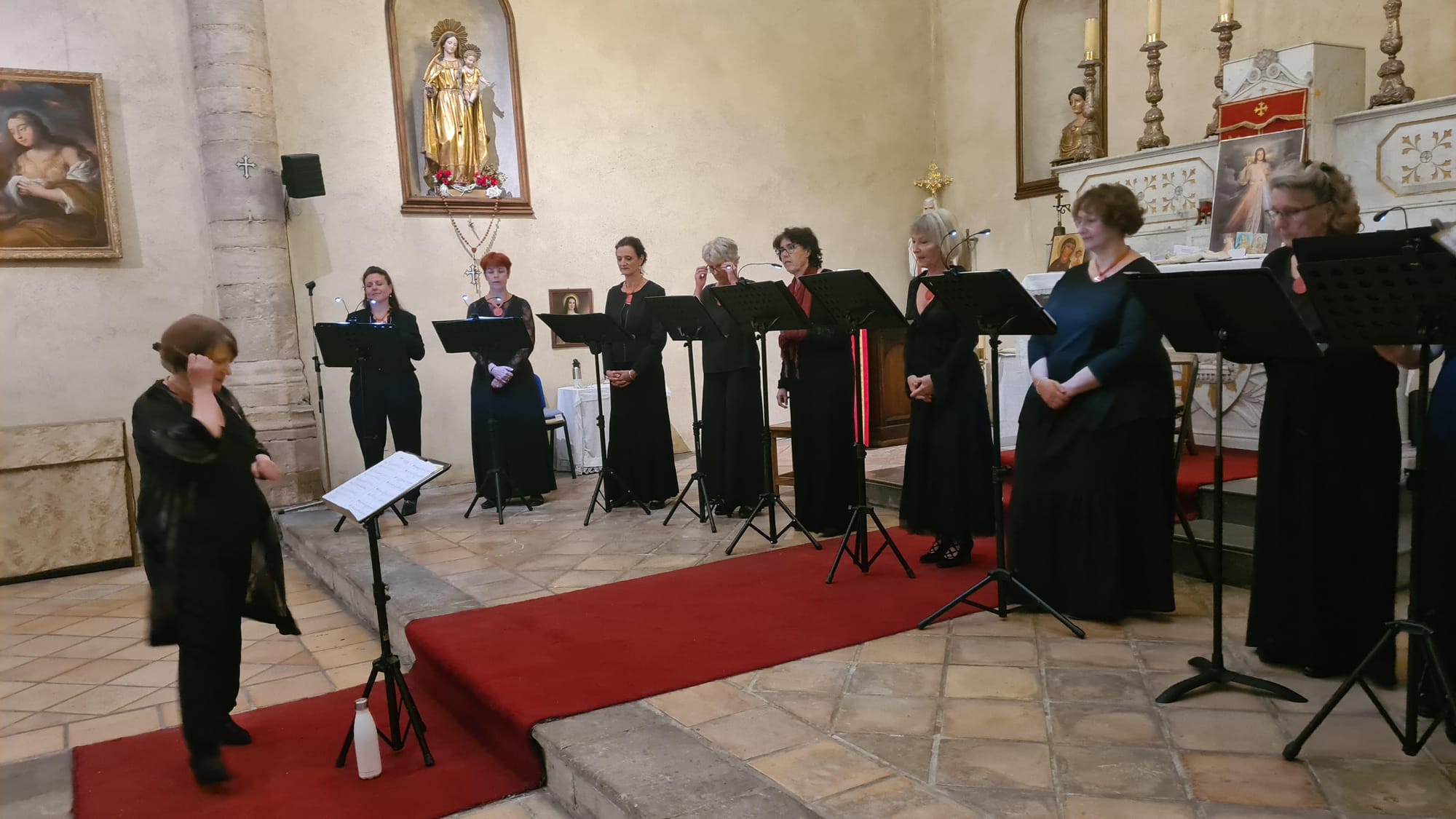 CONCERT DES DISSONANTES 24 MAI 2024 20H30 ÉGLISE DE TOURRETTES