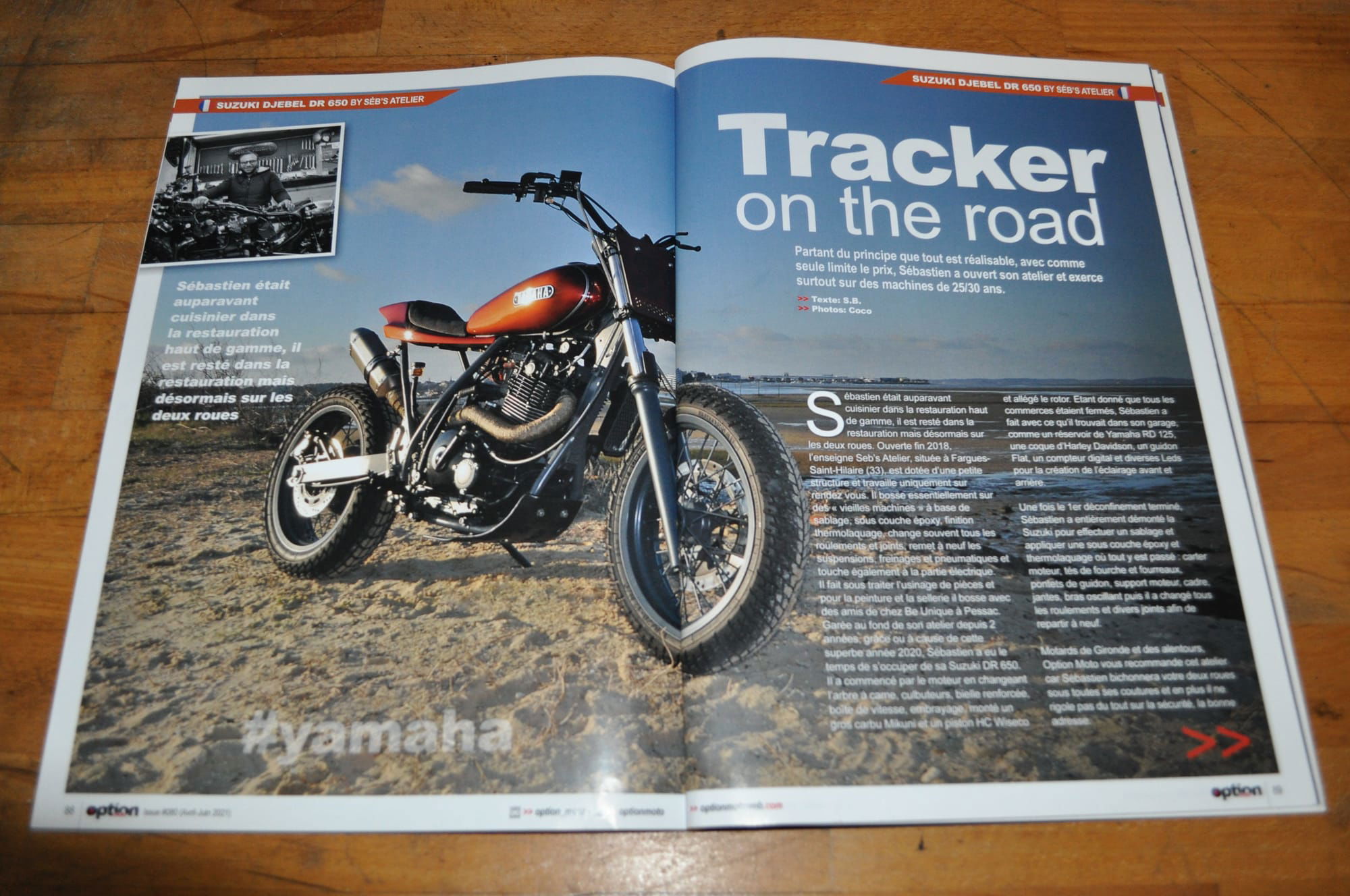 Suzuki DR 650 - Option Moto Magazine