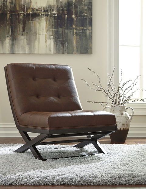 Sidewinder Brown Accent Chair A3000031