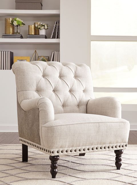 Tartonelle Ivory/Taupe Accent Chair A3000053