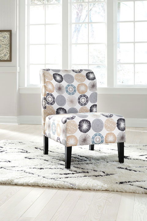 Triptis Grey/Tan Accent Chair A3000063