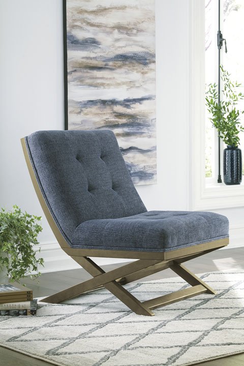 Sidewinder Blue Accent Chair A3000134