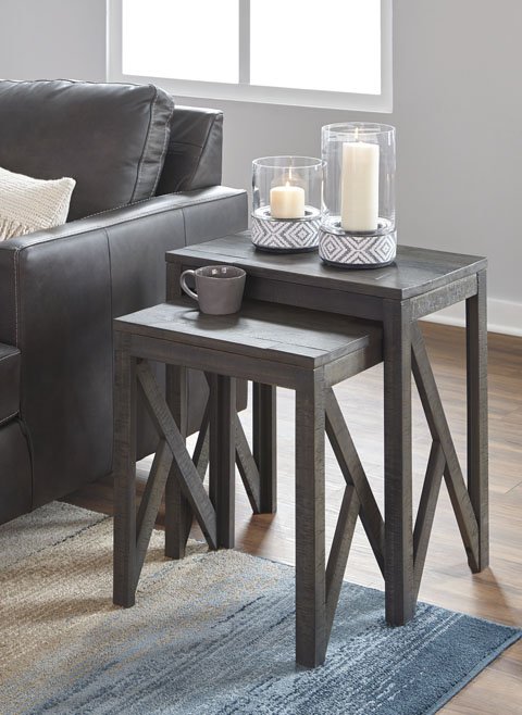 A4000229 EMERDALE 2PC NESTING TABLES