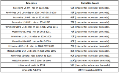 DEMANDE ET RENOUVELLEMENT LICENCES image