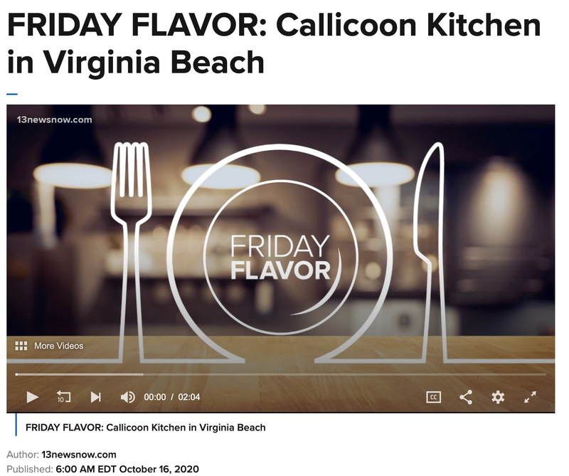 ABC TV 13 Friday Flavors October 16, 2020