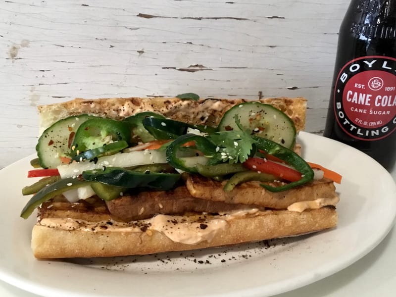 Vietnamese Tofu Bahn Mi