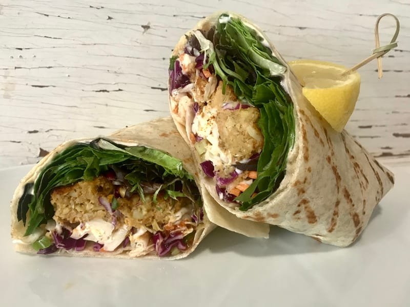 Heart Wise Crab Less Cake Wrap