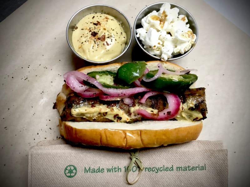 Spicy Plant-Based Hot Dog