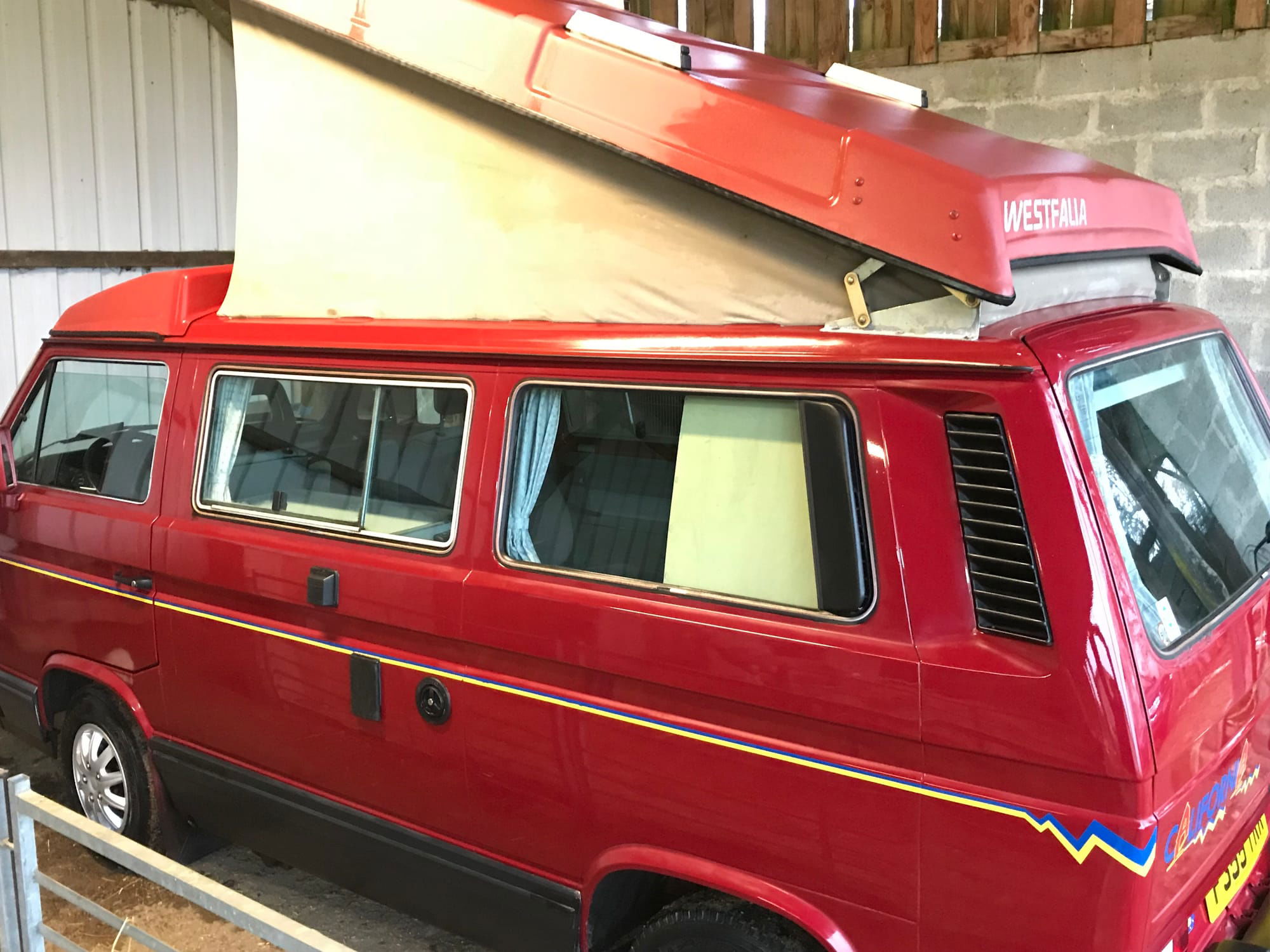 VW Westfalia camper van