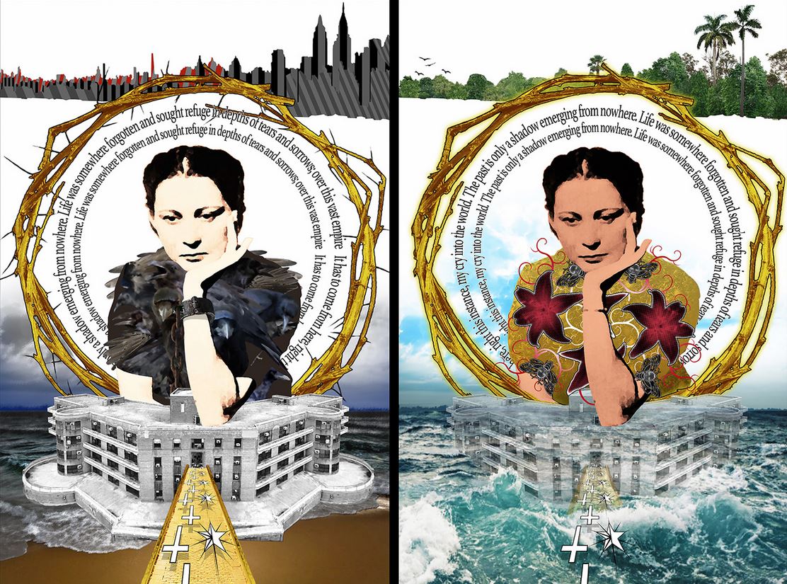 "Farewell"©2018 (diptych)