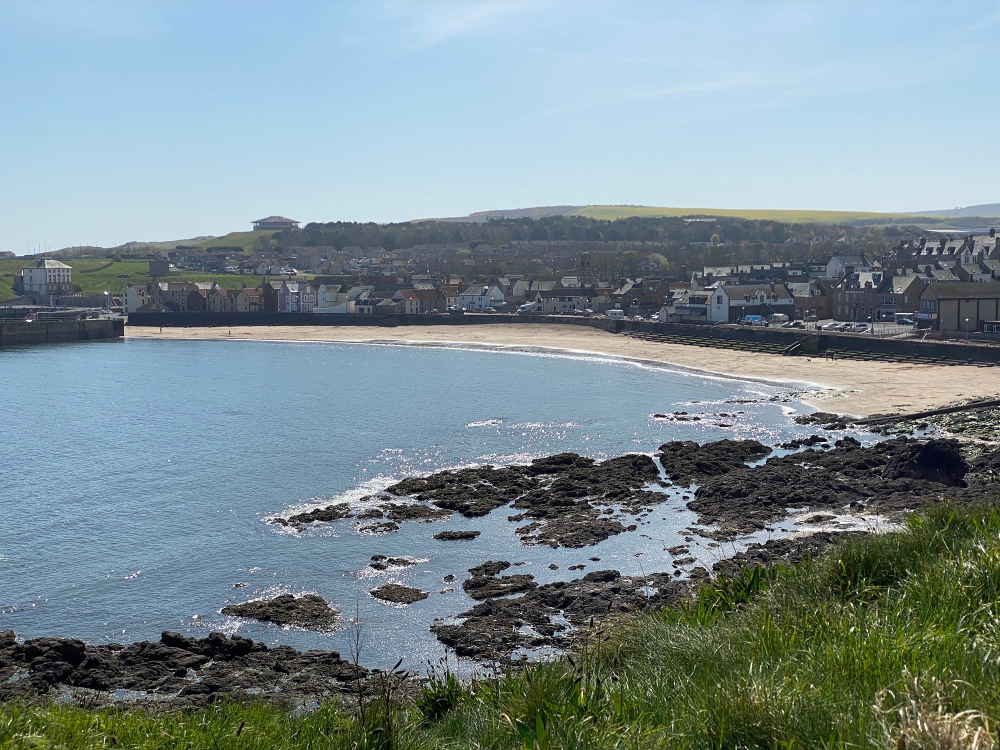 Eyemouth Beach and Bantry - iPhone Photography in Eyemouth