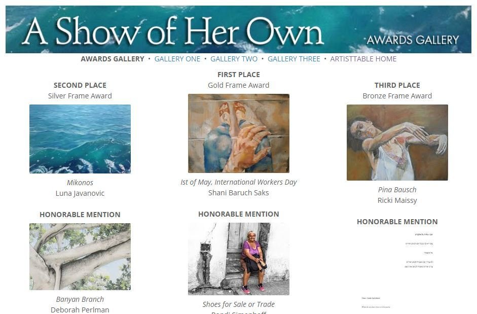 A Show of her own - Online Exhibition