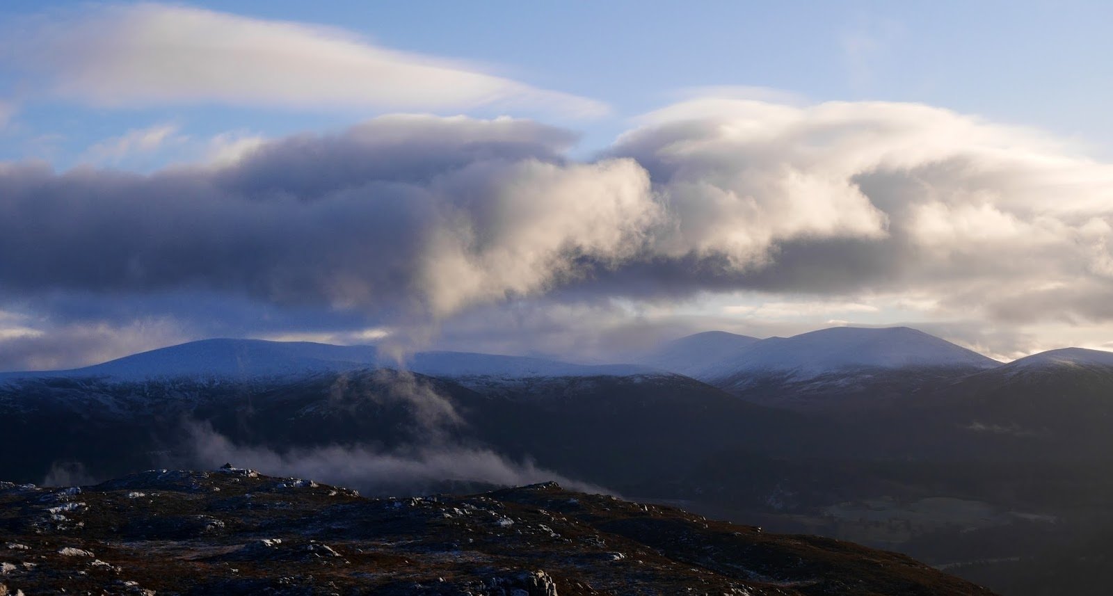Northern Cairngorms from Craigellachie