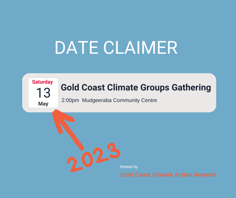 Gold Coast Climate Groups Gathering
