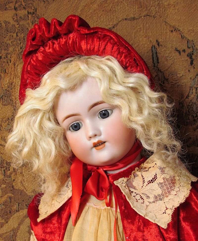 24" Antique German Doll Simon Halbig CM Bergmann S&H 1910ca+ Antique