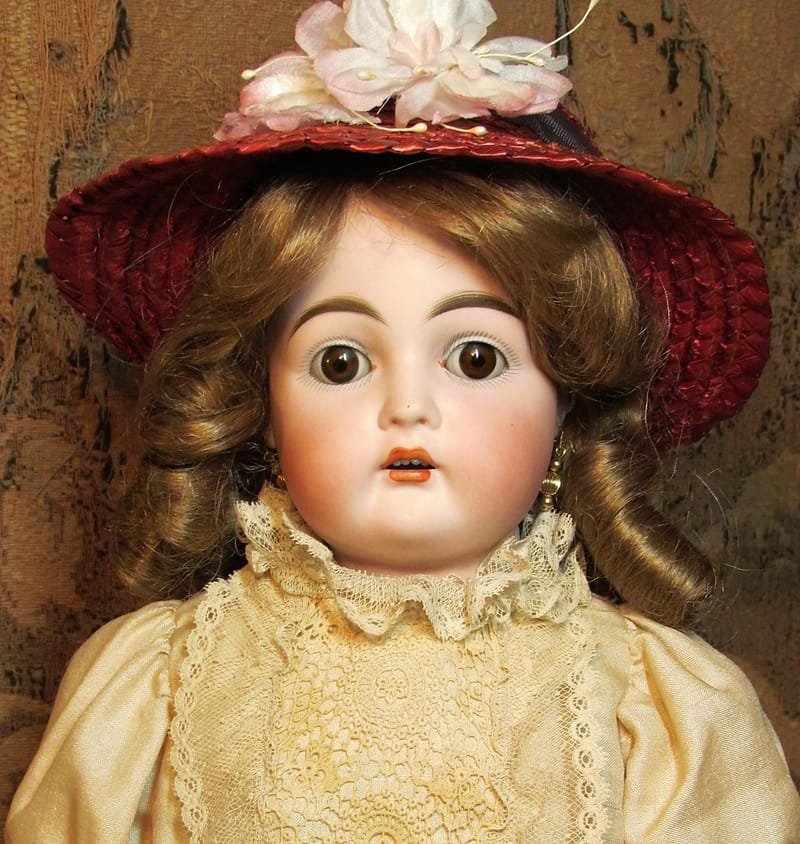 28” Antique German Doll Simon Halbig Dep Mold 1079 Antique Doll Place