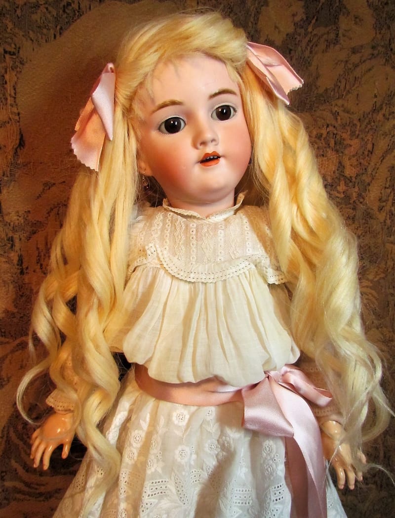 28” Antique German Doll Simon Halbig Dep Mold 1079 Antique Doll Place