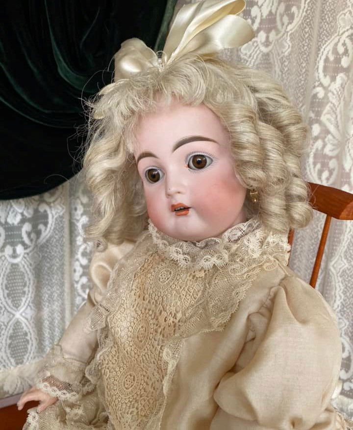 Sold 27” Antique German Doll By Handwerck Mold 119 Simon Halbig