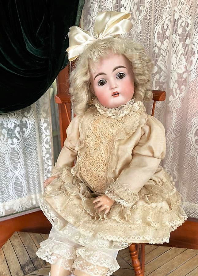 Sold 27” Antique German Doll By Handwerck Mold 119 Simon Halbig