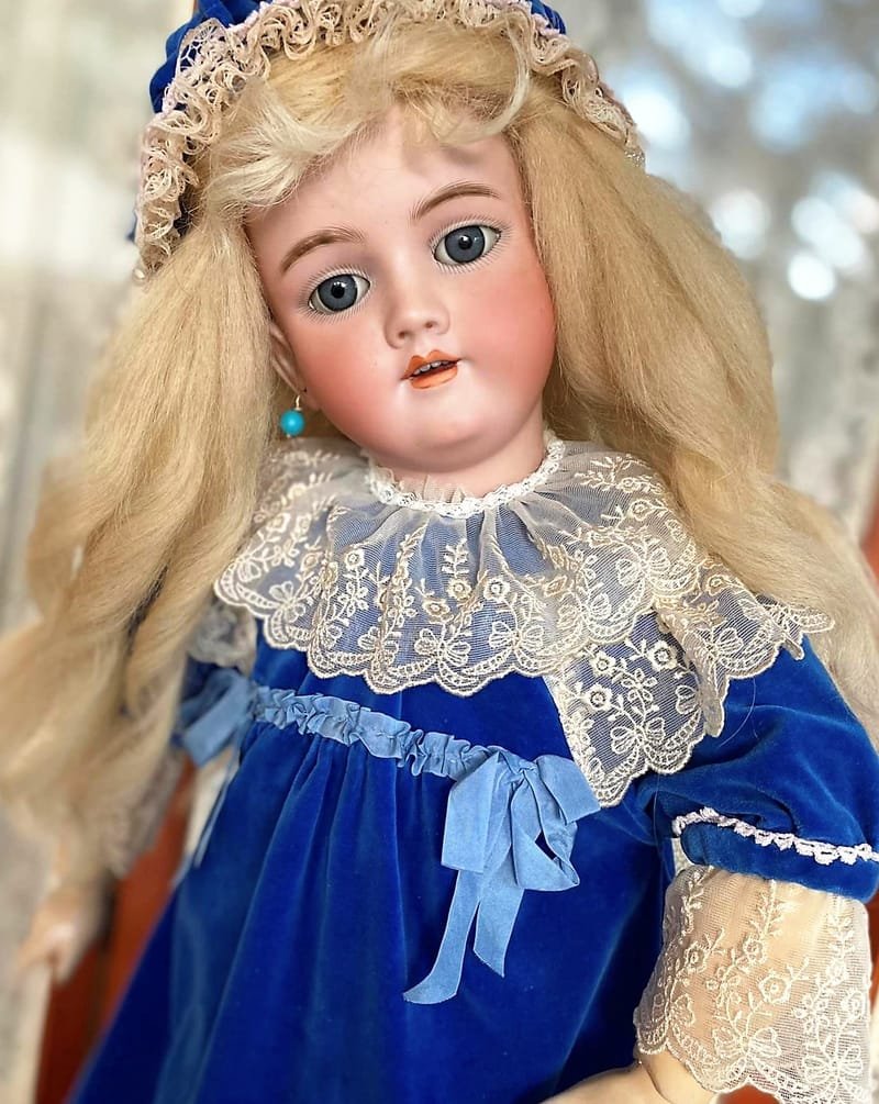 28” Antique German Doll Simon Halbig Dep Mold 1079 Antique Doll Place