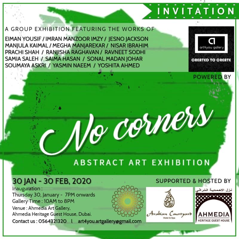 NO CORNERS - Abstract Art Exhibition