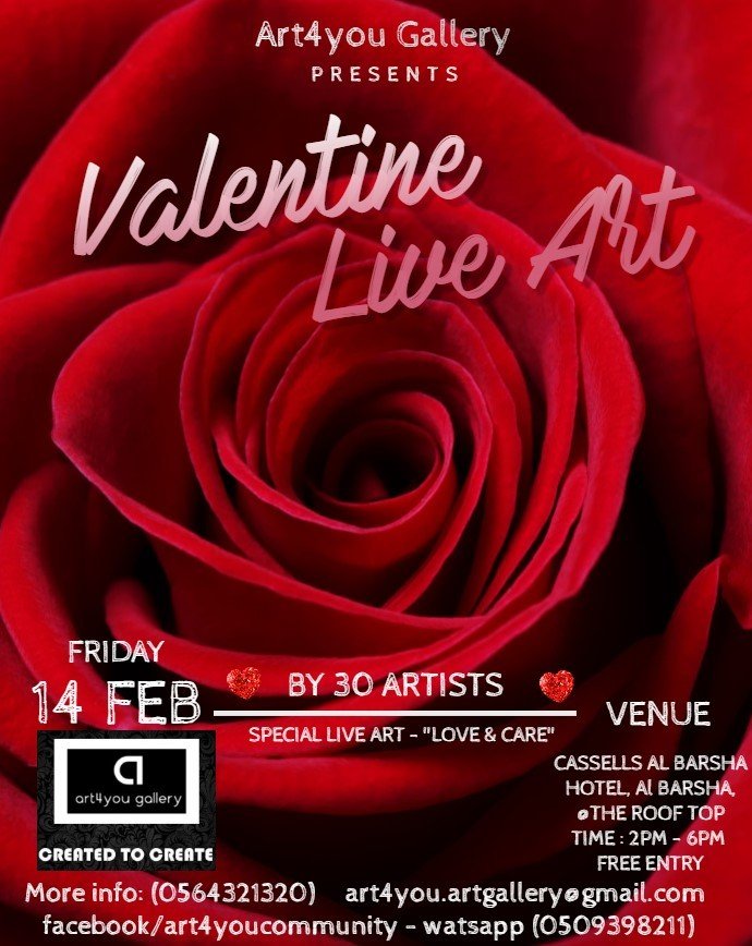 Be Mine Valentine - Live Art