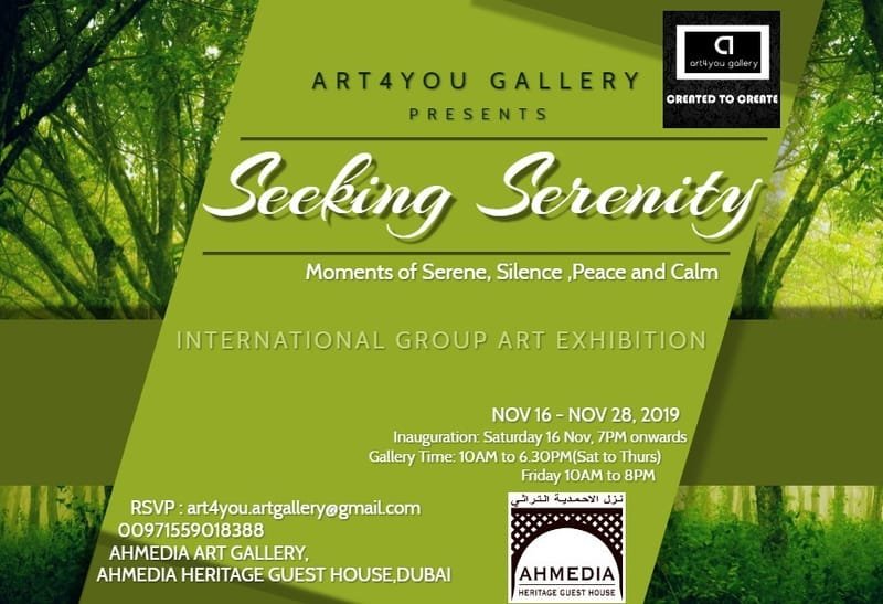 Seeking Serenity - International Group Art Exhibition