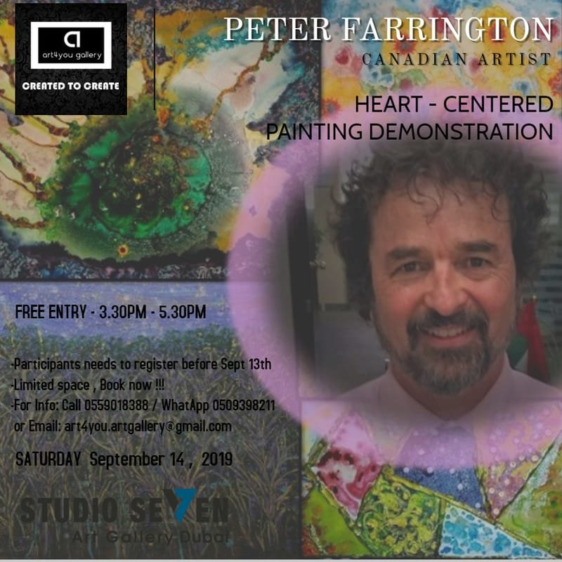 Heart Centered Painting Demonstration