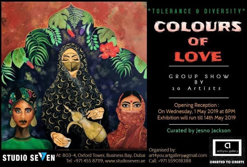 Colours of Love - Tolerance and Diversity Art Show