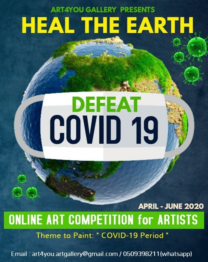 ONLINE ART COMPETITION - DEFEAT COVID19