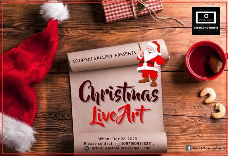 Christmas Live Art by Art4you Gallery