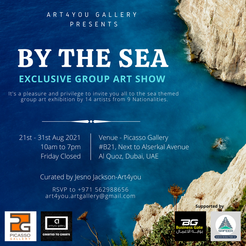 BY THE SEA - Art Exhibition by 14 Artists