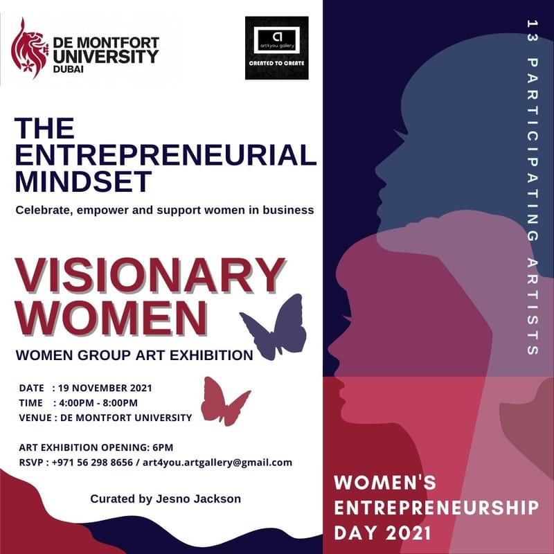 Visionary Women - Women's entrepreneurship Day Art Exhibition