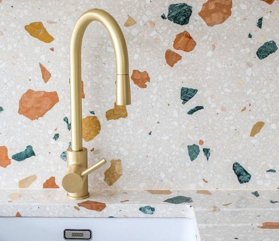 MODERN WAY TO USE TERRAZZO