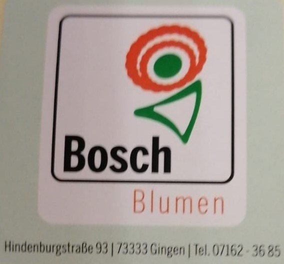 Eine Auswahl unserer Produkte finden Sie auch bei Blumen Bosch in     Gingen / Fils
