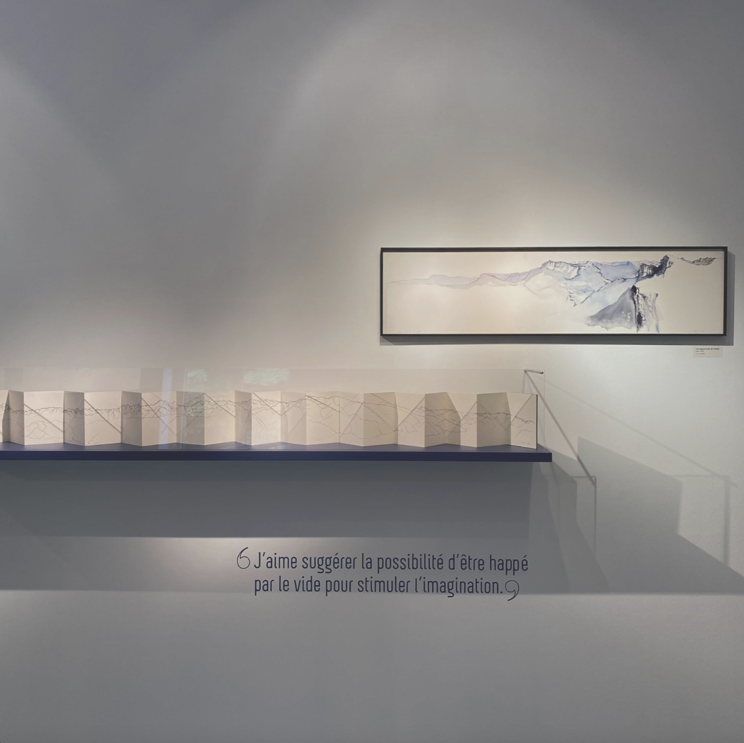 Campagne photographique autour de l'exposition "Contemplations" de l'artiste coréenne Ji-Young Demol Park. Un regard coréen sur les Alpes. Juin à novembre 2022