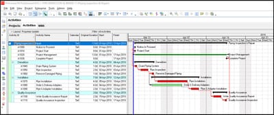 CPM Schedule Earned Value EVMS Planning P6, MS Project, Controls, WBS