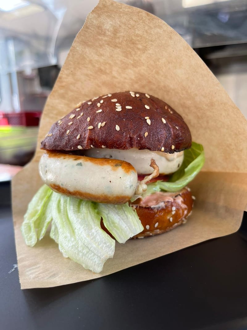 Weißwurst Burger