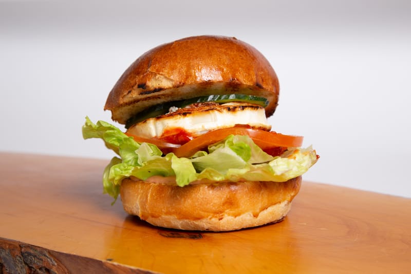 Ziegenkäse Burger
